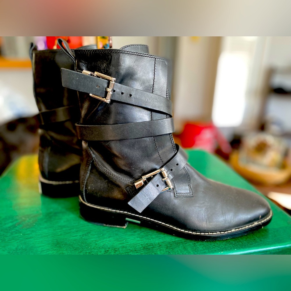 Alexander wang moto boots